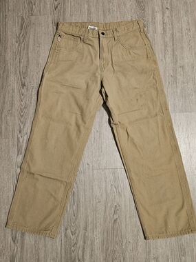 Carhartt Men's 34x30 FR Khaki Tan Work Chinos
